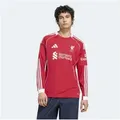 adidas Performance Fußballtrikot FC LIVERPOOL 25/26 HEIMTRIKOT, LANGÄRMLIG (1-tlg) rot S (36)