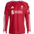 adidas Liverpool FC 25/26 Home Jersey Longsleeve strawberry red (AEDJ) S