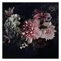 Bilderwelten Blumen Fototapete Vintage inkl. Kleister 336x336cm - Vliestapete Made in Germany - große Blumen Tapete Schlafzimmer - Rosen Blumentapete 3D - Tapete Blumen Wohnzimmer Flur T_3226