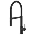 LENZ Küchenarmatur "ALUNA", 3/8", Messing, schwarz-matt