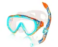 AQUAZON Taucherbrille ELBA mit Schnorchel, Schnorchelset, Kinder 7-14 Jahre