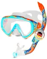 ELBA Schnorchelset Tauchset incl. Taucherbrille und Schnorchel für Kinder Jug...