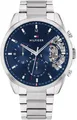 Tommy Hilfiger 1710448 Multi Zifferblatt Uhr Herrenuhr Armbanduhr 43,5 mm Silbe