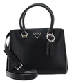 GUESS Women Noelle Girlfriend Satchel Bag, Schwarz