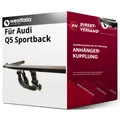 Für Audi Q5 Sportback Typ FYT (Westfalia) Anhängerkupplung vertikal abnehmbar
