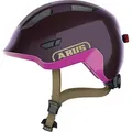 ABUS Fahrradhelm SMILEY 3.0 ACE LED lila S | 45 cm - 50 cm