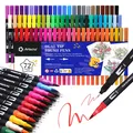 Artecho Dual Brush Pen Set 72 Farben, Fineliner Set, Filzstifte Dicke und Dün...