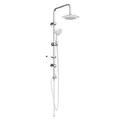 SCHÜTTE Duschsäule "Duschtraum", Höhe: 110 cm, weiß/chromfarben - silberfarben