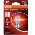 OSRAM Auto-Lampe Night Breaker Laser 64210NL-1BL, H7, Halogen, 12V / 55W, Scheinwerferlampe