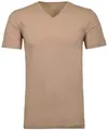 RAGMAN Herren 2 T-Shirt Doppelpack Bodyfit mit V-Ausschnitt Light Skin-086, 3XL
