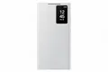 Samsung Smart View Wallet Smartphone Case EF-ZS928 für Galaxy S24 Ultra, Handy-Hülle, Kartenfach, Sichtfenster, White