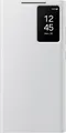 Echtes / Offizielles Samsung Galaxy S24 Ultra Smart View Wallet Case - Weiß
