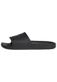 adidas Unisex Adilette Aqua Slides, Core Black / Core Black, 40.5 EU