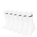 Puma Herren, Sportsocken, Puma Chaussettes multisport Homme Lot de 6 Paires, GR. 39 (Herstellergröße: 39-42 EU), Weiß (white)