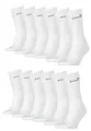 PUMA Unisex Crew Tennissocken Sportsocken Socken für Damen Herren 12 Paar, Farbe:300 - white, Socken & Strümpfe:39-42