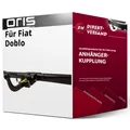 Für Fiat Doblo Typ 510/511/360/361 (Oris) Anhängerkupplung horizontal abnehmbar