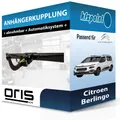Für Citroen Berlingo 06.2018-jetzt ORIS Anhängerkupplung abnehmbar AHK