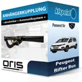 ORIS Anhängekupplung abnehmbar passend für Peugeot Rifter Bus 08.2018-jetzt AHK
