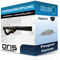 ORIS Anhängekupplung abnehmbar passend für Peugeot Partner 06.2018-jetzt AHK