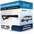 ORIS Anhängekupplung abnehmbar passend für Citroen Berlingo 06.2018-jetzt AHK