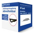 Oris Anhängerkupplung abnehmbar für FIAT Doblo Typ 510/511/360/361 AHK