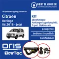 Für CITROEN Berlingo Typ ER/ EC/ K9 06.2018-jetzt AHK abn. +7pol spez E-Satz PKW