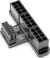 deleyCON PCIe 3x8 Pin auf ATX3.0 12+4 Pin Winkel 180 Grad 12VHPWR Adapter TYP-A PCI-E Bis 600W GPU für Grafikkarten GPUs