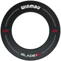 WINMAU Dart-Surround Blade 6 PDC, 807717, 1-teiliger Wandschutz, schwarz, Ø 68cm