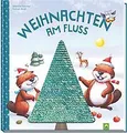 Weihnachten am Fluss: Pappbilderbuch mit Wendepailletten... | Buch | Zustand gut