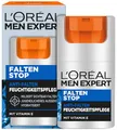 L'Oréal Men Expert Gesichtspflege gegen Falten für Männer, Anti-Aging Feuchtigkeitscreme gegen Hautalterung und Augenringe, Gesichtscreme für Herren mit Vitamin E, Falten Stop, 1 x 50 ml