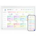TABWEE 10,1Zoll Digitaler Bilderrahmen und Kalender mit Touchscreen Wandkalender