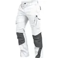 Bundhose-Flex-Line Weiß/Grau, Größe 48 - weiss - 48