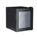 Severin Wein-Kühlschrank, Temperatur einstellbar von 5-18°C, 46 L Volumen für max. 15 Flaschen à 0,75L, nur 43 dB, inkl. LED & Touch-Display, EEK F, schwarz, WKS 8907