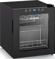 SEVERIN Weinkühlschrank WKS 8907 | 15 Flaschen | 46 Liter | Glastür | leise 42 dB | Energieklasse F | schwarz, F (Spektrum A bis G)