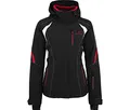 Bergson SNOWTASTIC | Damen Skijacke, wattiert, 20000mm Wassersäule, Black/Chinese red [9014], 52 - Damen