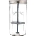 Kilner 0025.093, Behälter, Rund, Transparent, Glas, Edelstahl, 200 mm - Transparent