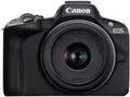 Canon EOS R50 - Schwarz + RF-S 18-45mm F4.5-6.3 IS STM Kit - 24,2 MP - 6000 x 4000 Pixel - CMOS - 4K Ultra HD - Touchscreen - Schwarz (5811C013)