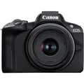 Canon EOS R50 schwarz mit RF-S 18-45mm 4.5-6.3 IS STM