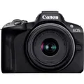 Canon EOS R50 Kit + RF-S 18-45 I Digitale Spiegelreflexkamera RF-S 18-45 mm