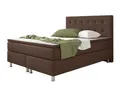inter Boxspringbett K-01 Schlafzimmerbett Betten inklusive Topper und Matratzen (Komplettbett, inkl.Kopfteil mit 7-Zonenmatratzen und Topper), SOFORT LIEFERBAR