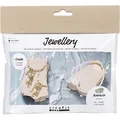 Mini Kreativ Set Schmuck Armband u. Ohrringe Aventurin Quarz