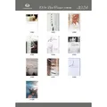 Verlag Dominique Grußkarten Trauerkarten – 100-er Bundle Beileids-Kondolenzkarten mit weiß