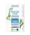 Sante Moisture Fresh - Feuchtigkeitsmaske Hyaluron, Squalan & Bio-Aloe Vera Gesichtsmaske 8 ml