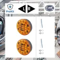 2x ORIGINAL® Hella 2BA 357 027-021 Blinkleuchte Links, Rechts