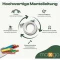 Herd-Anschlussleitung Weiß H05VV-F 5G2,5 5x2,5 1-50m, Länge:5.5m