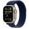 APPLE Watch Ultra 2 GPS + Cellular 49mm Natural Titanium Case with Blue Trail Loop - S/M