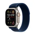 Apple Watch Ultra 2 Natur Titanium Trail Loop Blau S/M 2024 GPS + Cellular 49mm