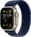 APPLE Watch Ultra 2 (2024) 49 mm Titangehäuse Trail S/M Blau MX4J3FD/A B-WARE