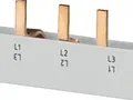 Siemens Stiftsammelschiene 5ST3613 | Phasenschiene 3-phasig | 10mm² | 102,5mm | 63A | berührungssicher | isoliert