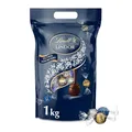 Lindt LINDOR Schokoladen Kugeln Dunkle Mischung | 1kg Beutel wiederverschließbar